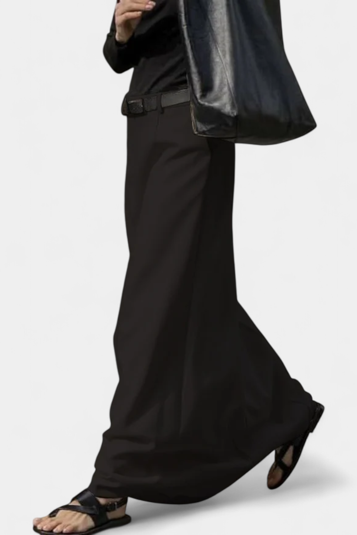 Ada | Falda H-Line Lisa con Estilo Urbano Moderno