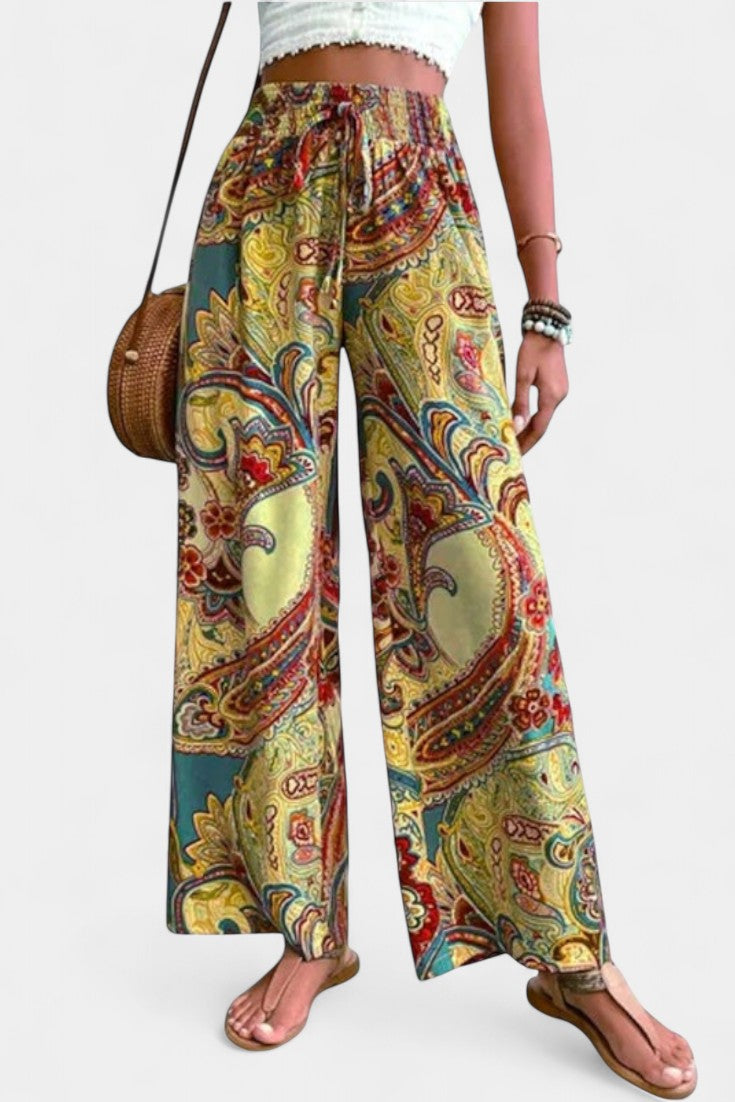 Vitoria | Pantalones de Verano de Pierna Ancha