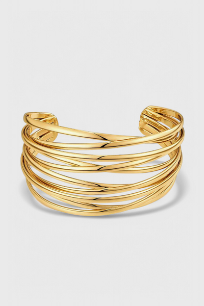 Brazalete de Alambre en Capas