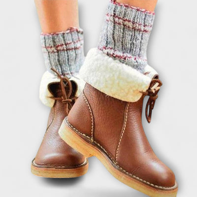 Teresa | Botas Zeita Impermeables Con Forro De Lana Cálida