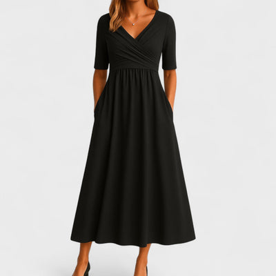 Joana | Vestido midi elegante