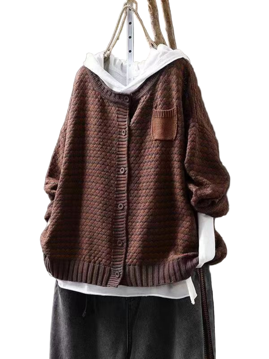 SELIORA | CÁRDIGAN DE PUNTO TEXTURIZADO