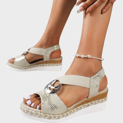 Emma | Sandalias ortopédicas con tacón de cuña