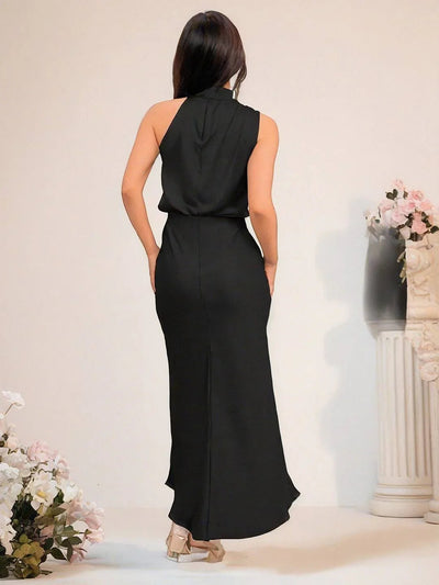 KANGANA | MAXI VESTIDO CUELLO HALTER