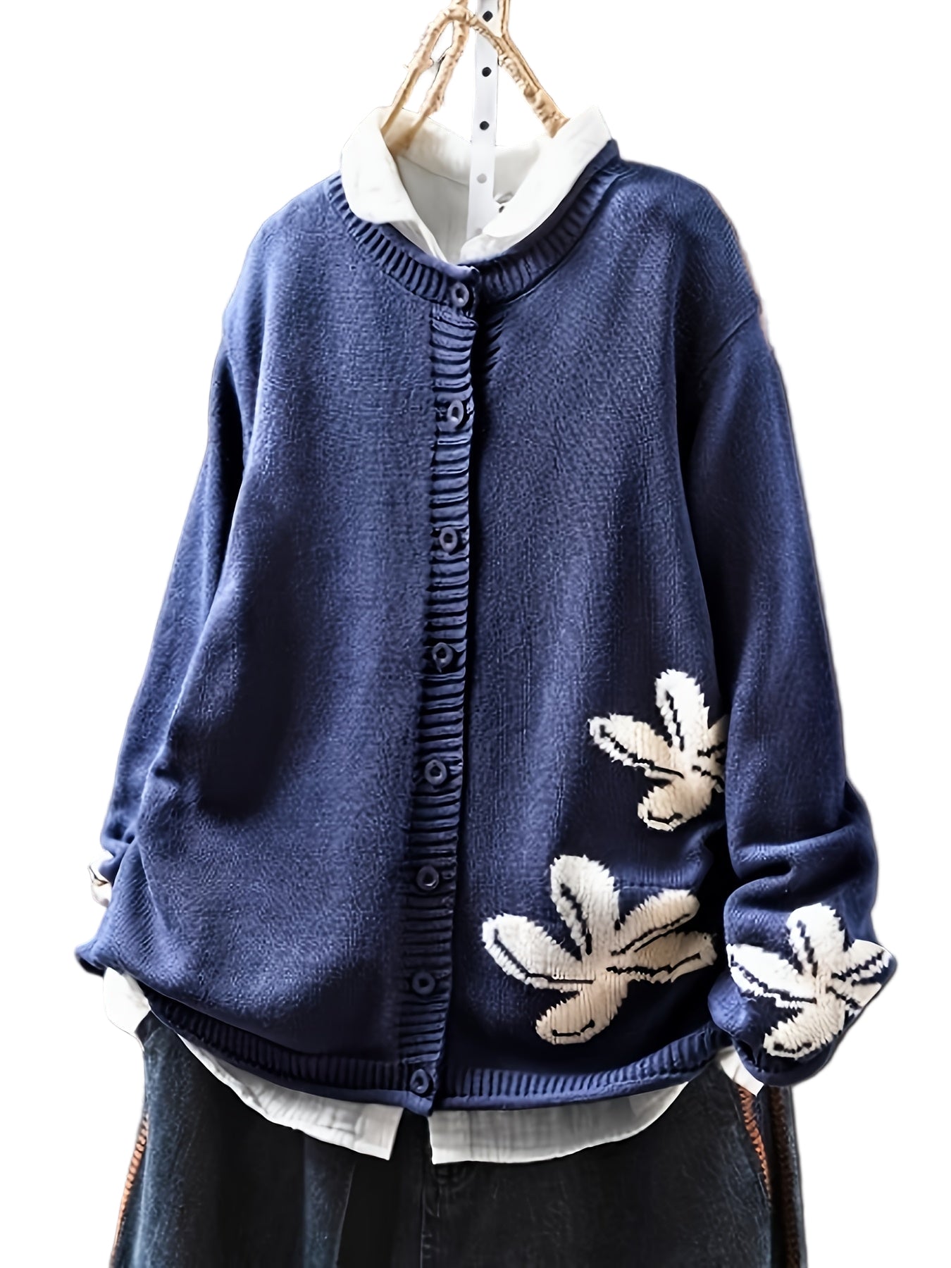 THE SERAPHINE | FLORAL KNIT