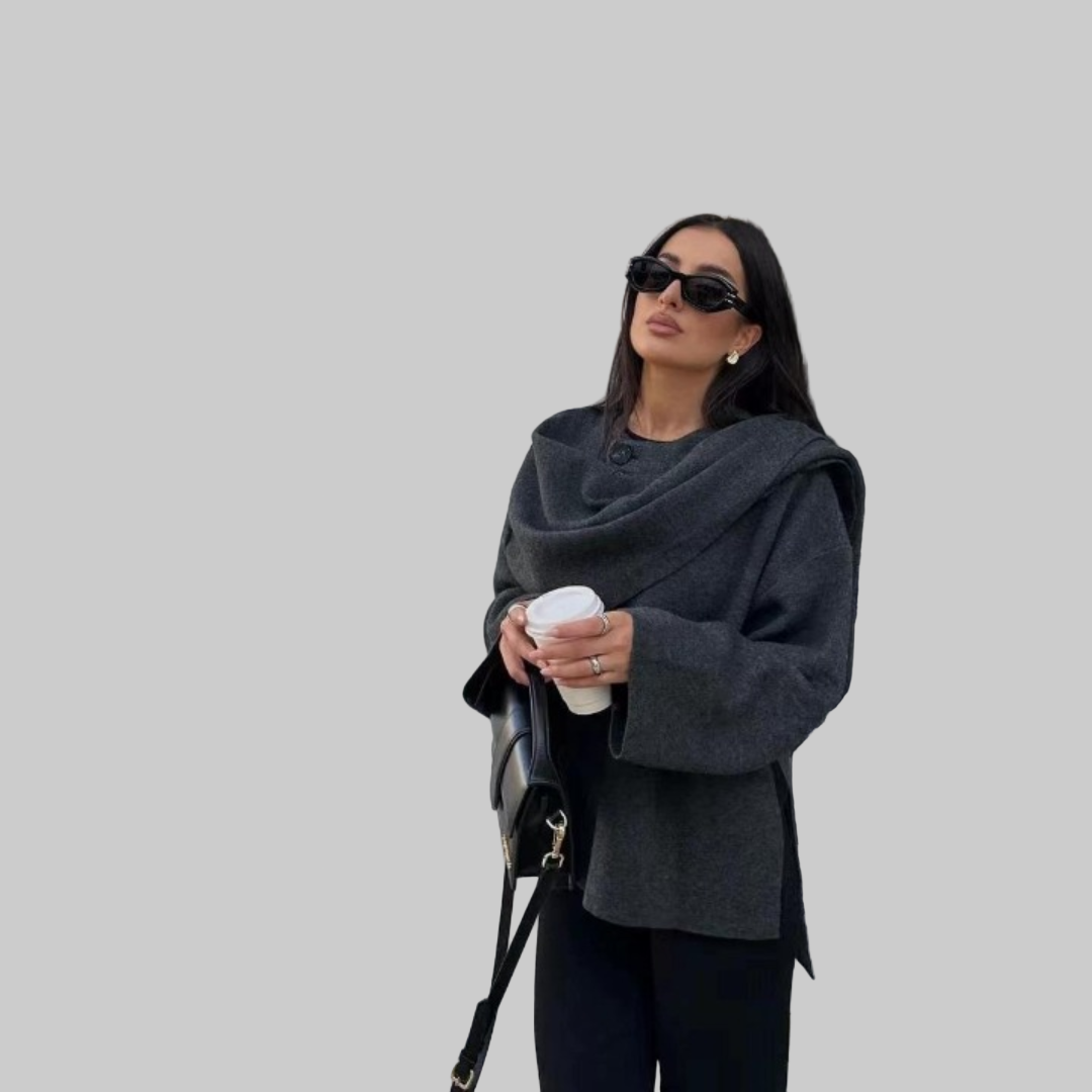 KALEIDE™ | ABRIGO ELEGANTE DE TEJIDO DE CALIDAD