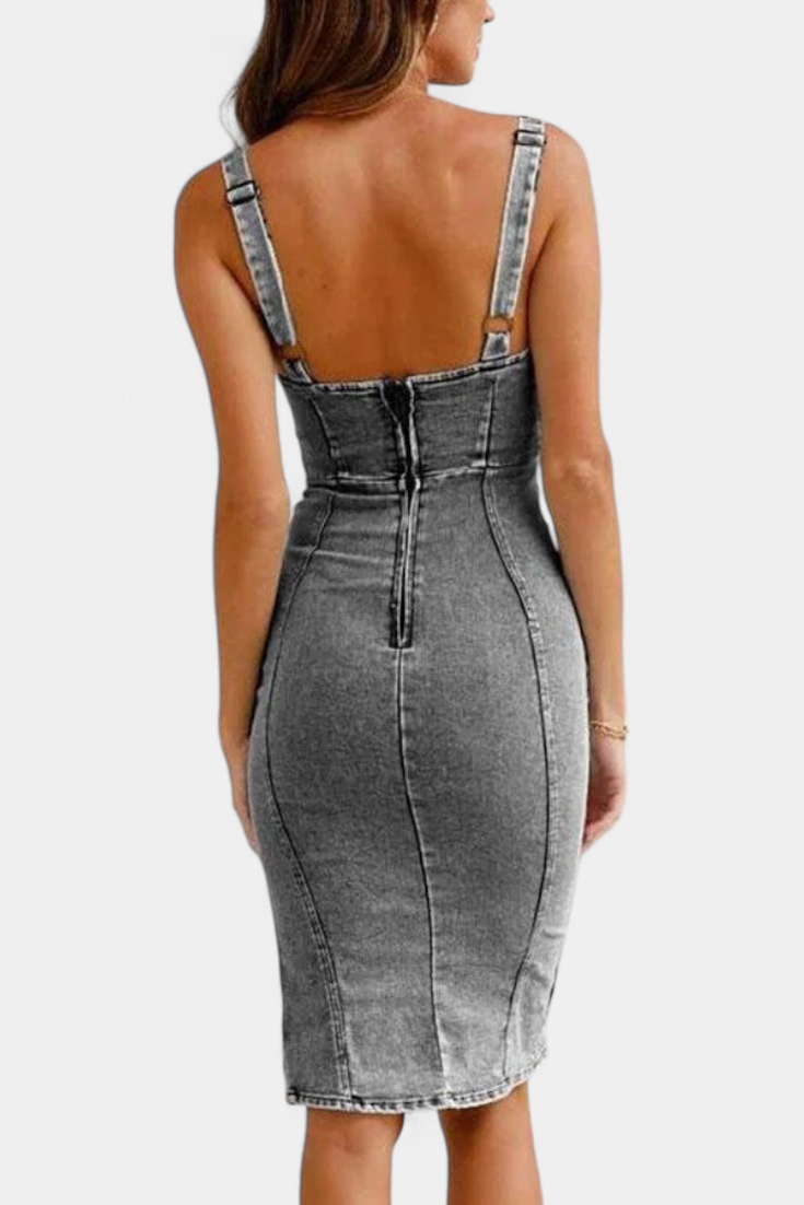 Janessa | Vestido Denim