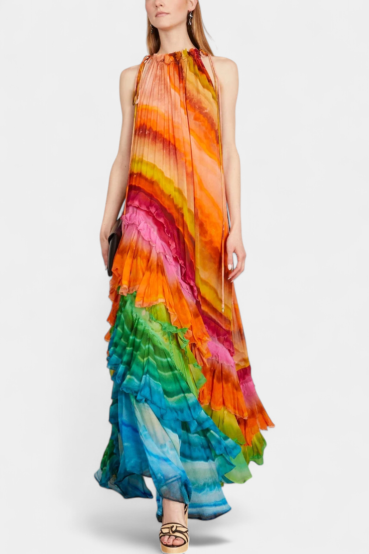 Tori | Vestido multicolor