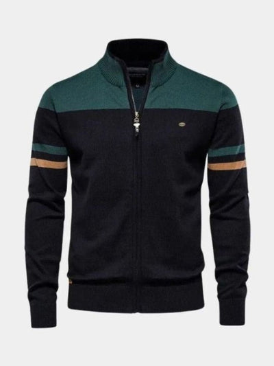 Anders™ | Cardigan de punto con cierre de cremallera