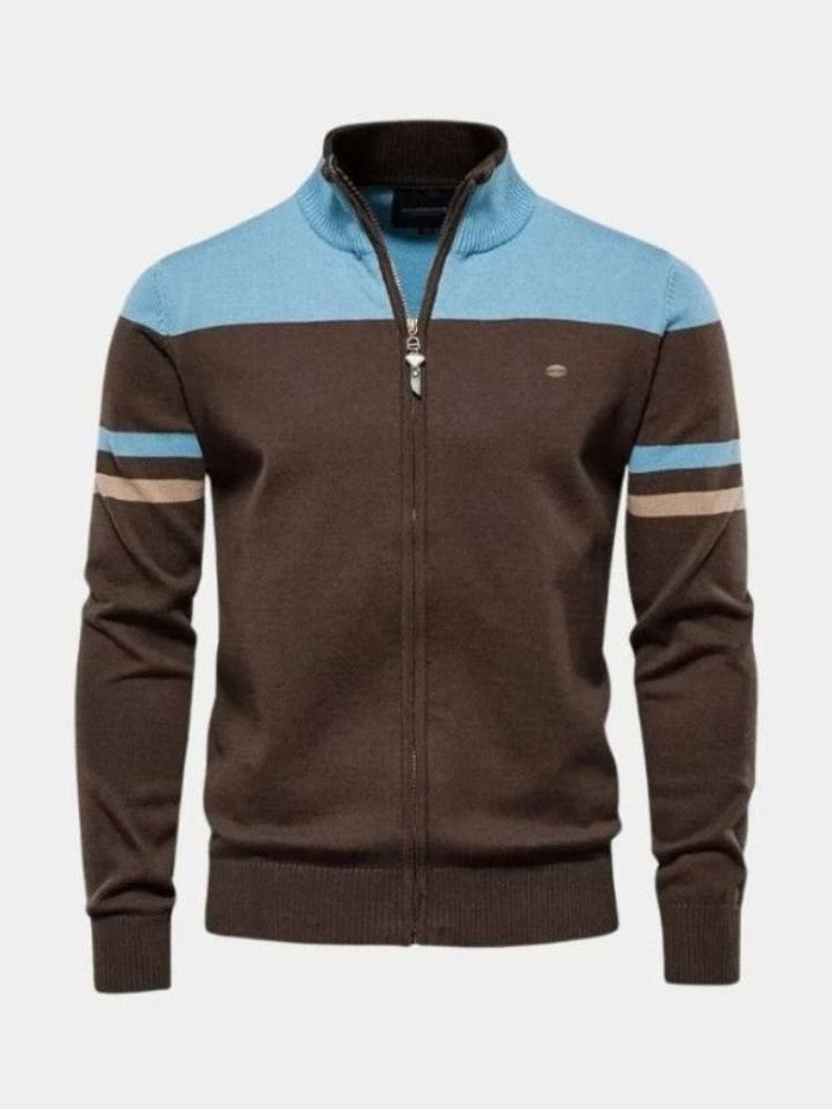 Anders™ | Cardigan de punto con cierre de cremallera