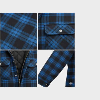 Asger™ | Chaqueta cálida para hombre de mezcla premium de lana