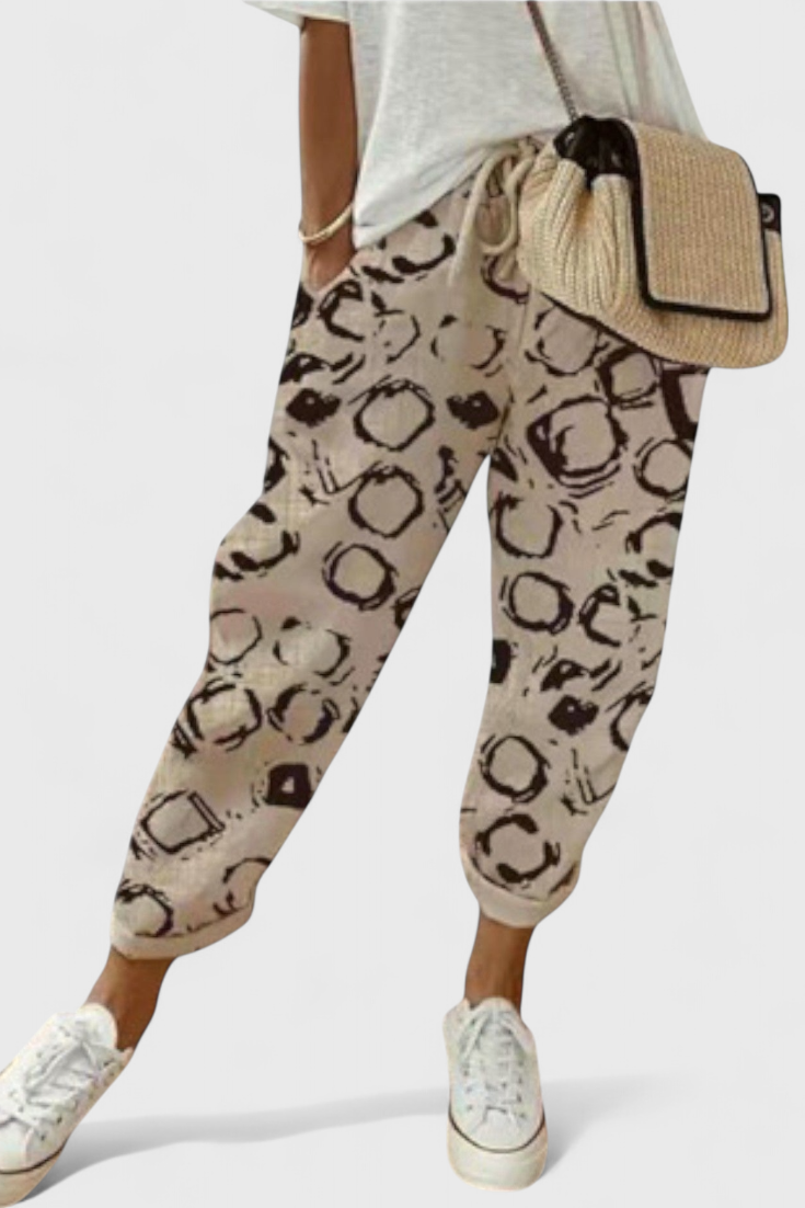 Alba | Pantalón Holgado de Talle Alto