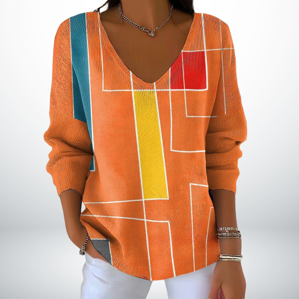 Evelien™ | Suéter V-Cuello Cómodo