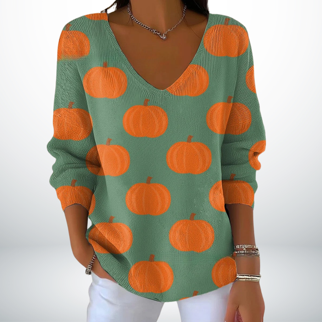 Evelien™ | Suéter de Punto Cómodo con Escote en V
