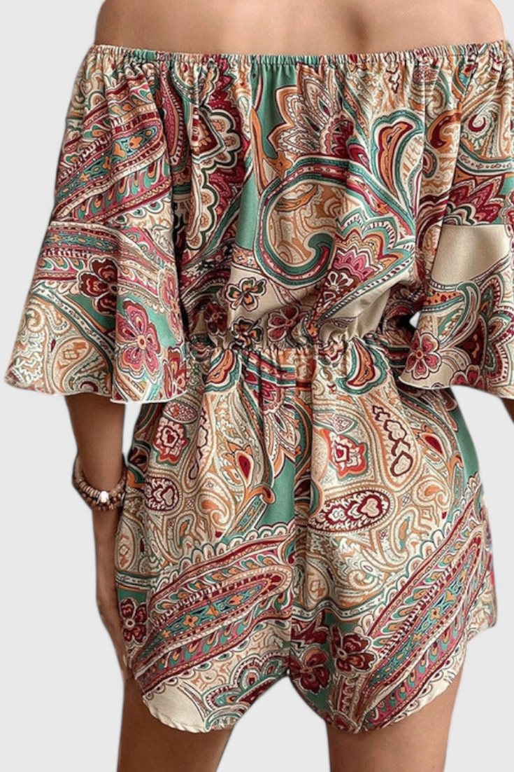 Paloma | Mono Bohemio Sin Hombros