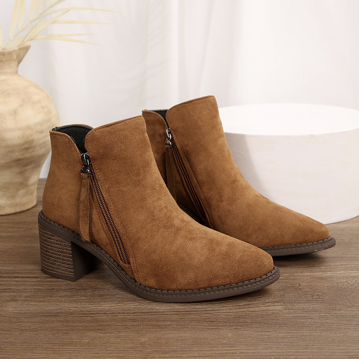 Alicia | Botines de ante