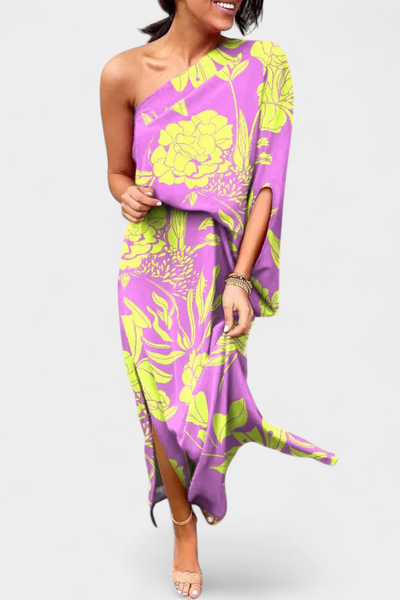 Carlena | Vestido de un hombro