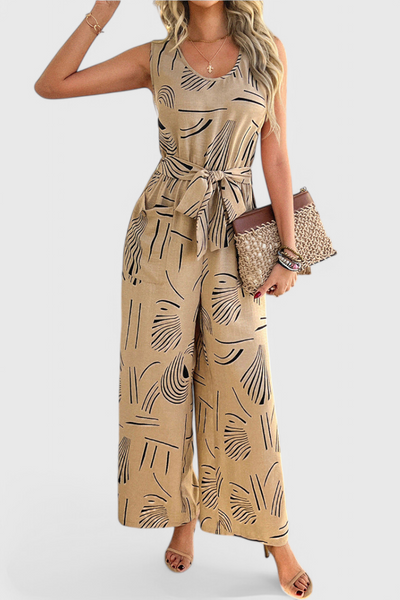 Alondra | Mono de Lino Sin Mangas