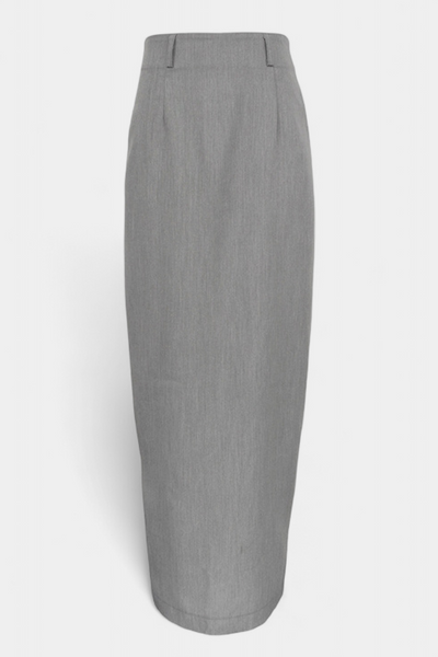 Sherrie | Falda de Tiro Alto con Abertura Trasera