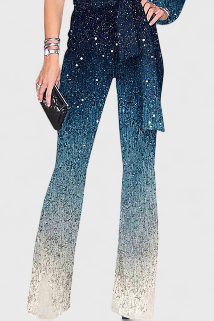 Cintia | Mono Asimétrico con Brillos Degradados