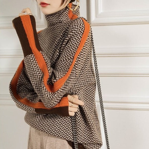 Siena | Suéter de Cuello Alto Luxe