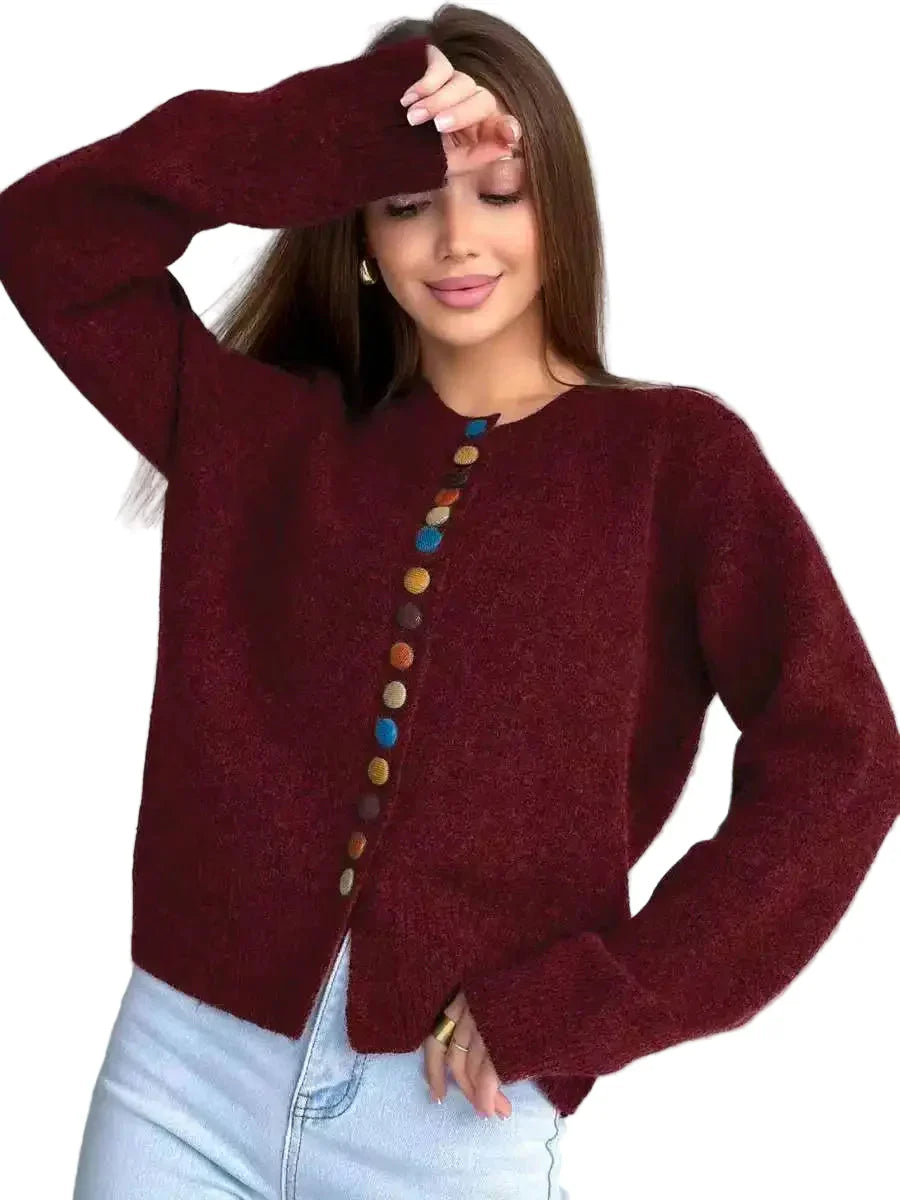 EL NOELLE | CÁRDIGAN CON BOTONES