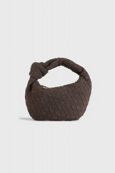 Remi | Bolso Mini Woven con Detalle de Nudo