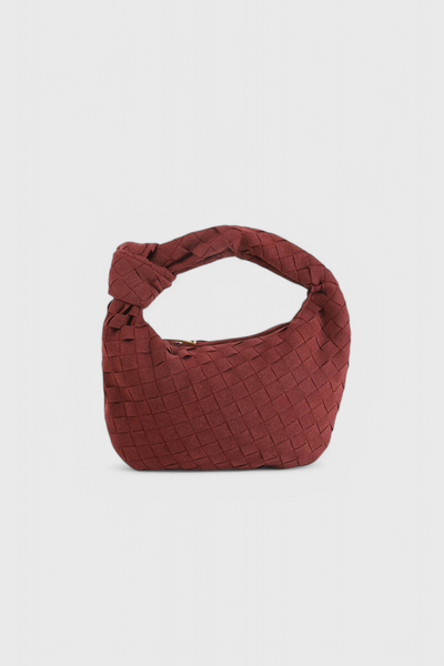 Remi | Bolso Mini Woven con Detalle de Nudo