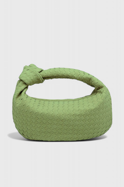 Lila | Bolso Mediano Woven con Detalle de Nudo