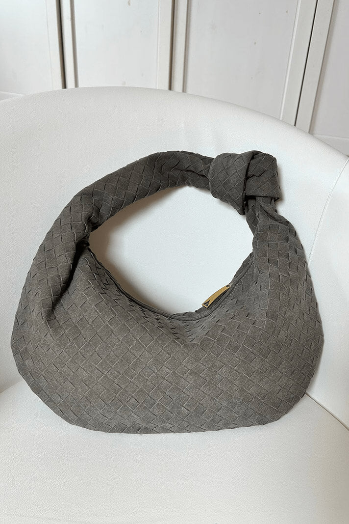Lila | Bolso Mediano Woven con Detalle de Nudo