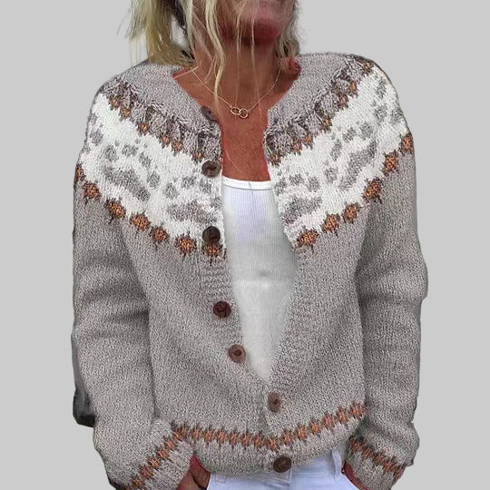 Emery | Chaqueta de punto vintage islandesa