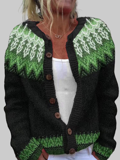 Sadie | Chaqueta de punto vintage islandesa