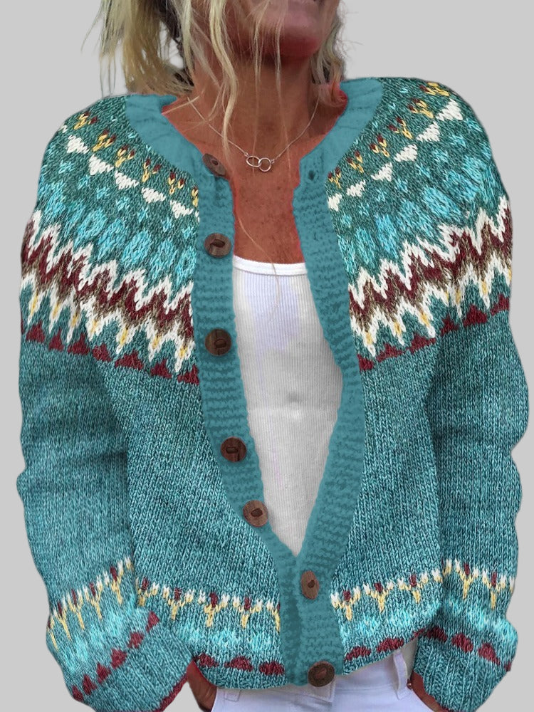 Serenidad | Chaqueta de punto vintage islandesa