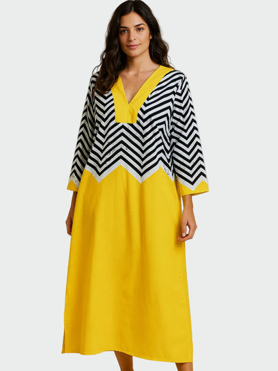 CARLA | ELEGANTE VESTIDO GEOMÉTRICO