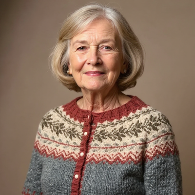 Jessica | Chaqueta de punto vintage