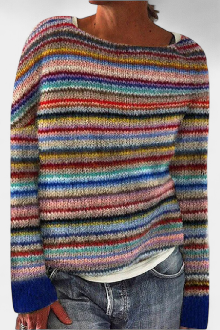 Jolessa | Jersey de Punto con Estampado Nórdico