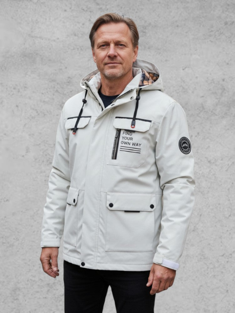 Harden™ | Chaqueta de invierno para hombre con capucha