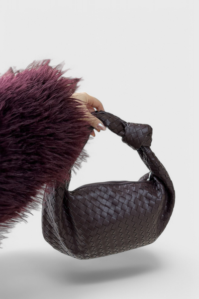 Sage | Bolso de Hombro Mediano Tejido