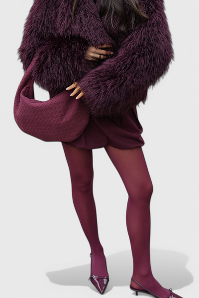 Lila | Bolso Mediano Woven con Detalle de Nudo